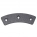 Cleveland 66-106 Organic Brake Lining - Pad Only - No Rivets